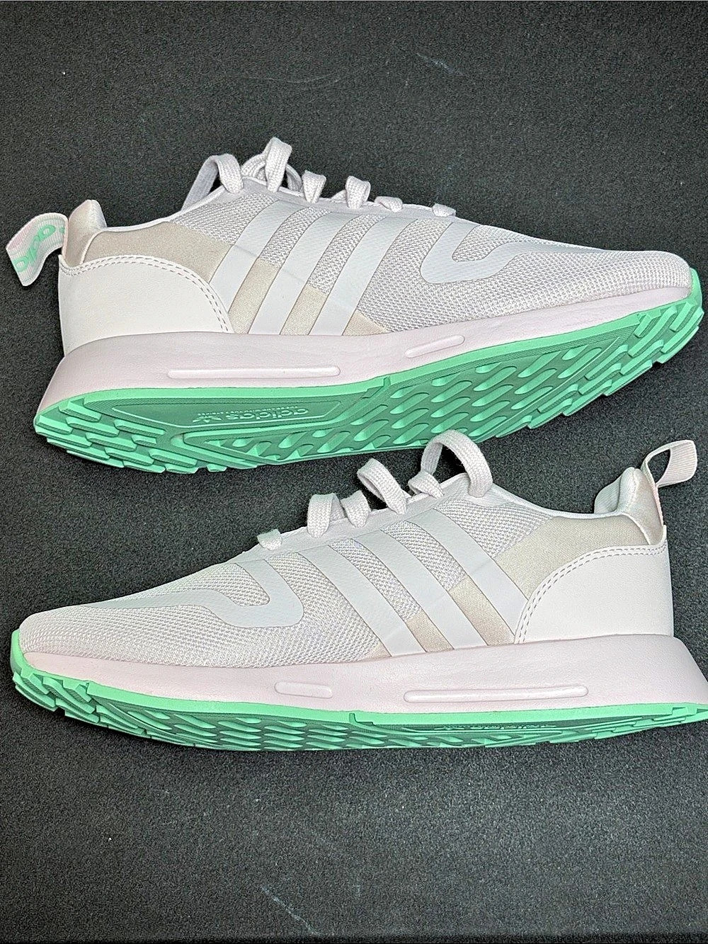 adidas ZX 8000 Sneakers White & Green US 6 Like New
